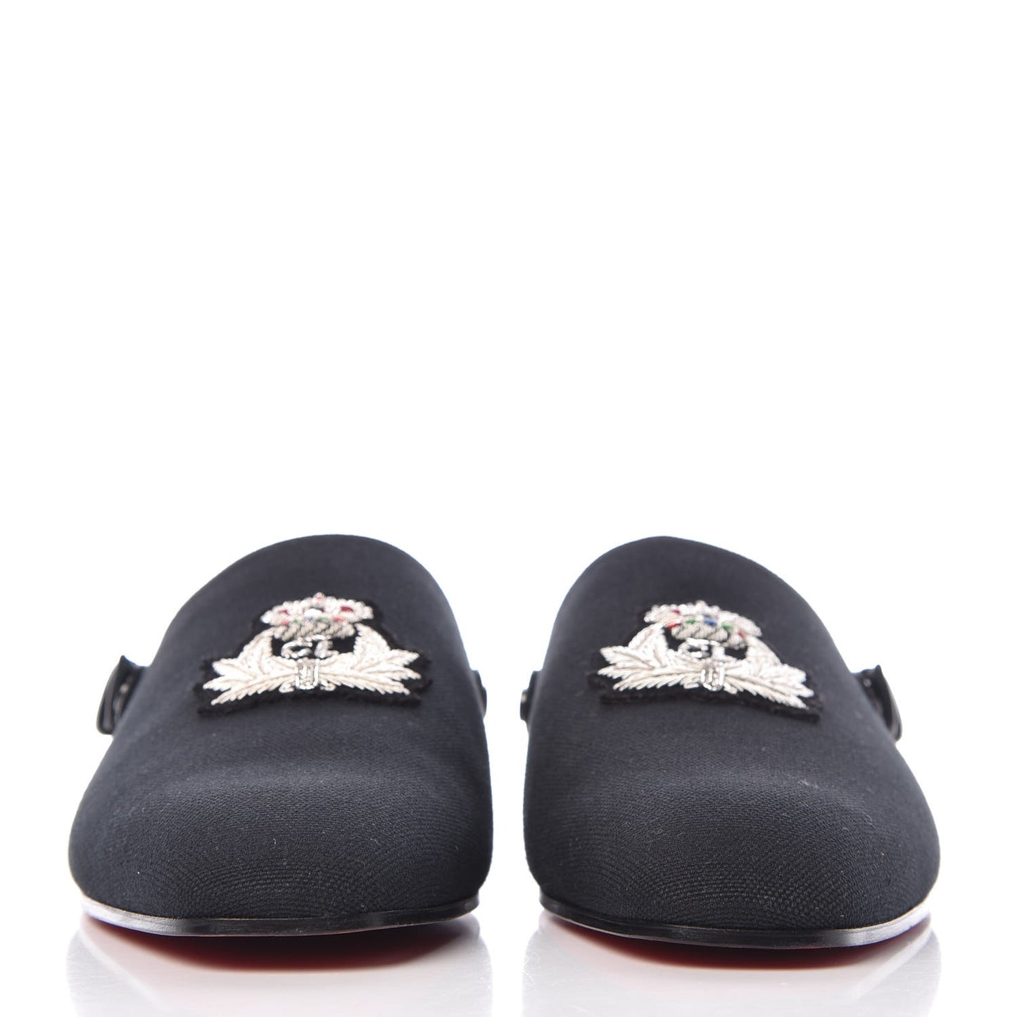 Oleana Canvas Mens Oliveira Flats 40.5 Black