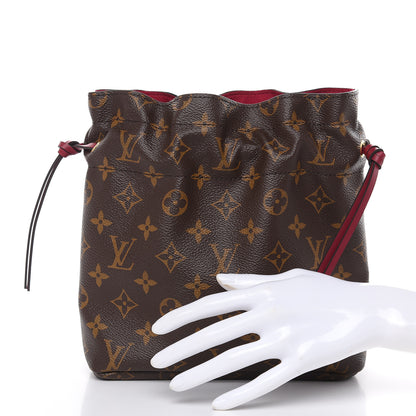 Louis Vuitton Monogram Pouch Noe Fuchsia 2 of 9