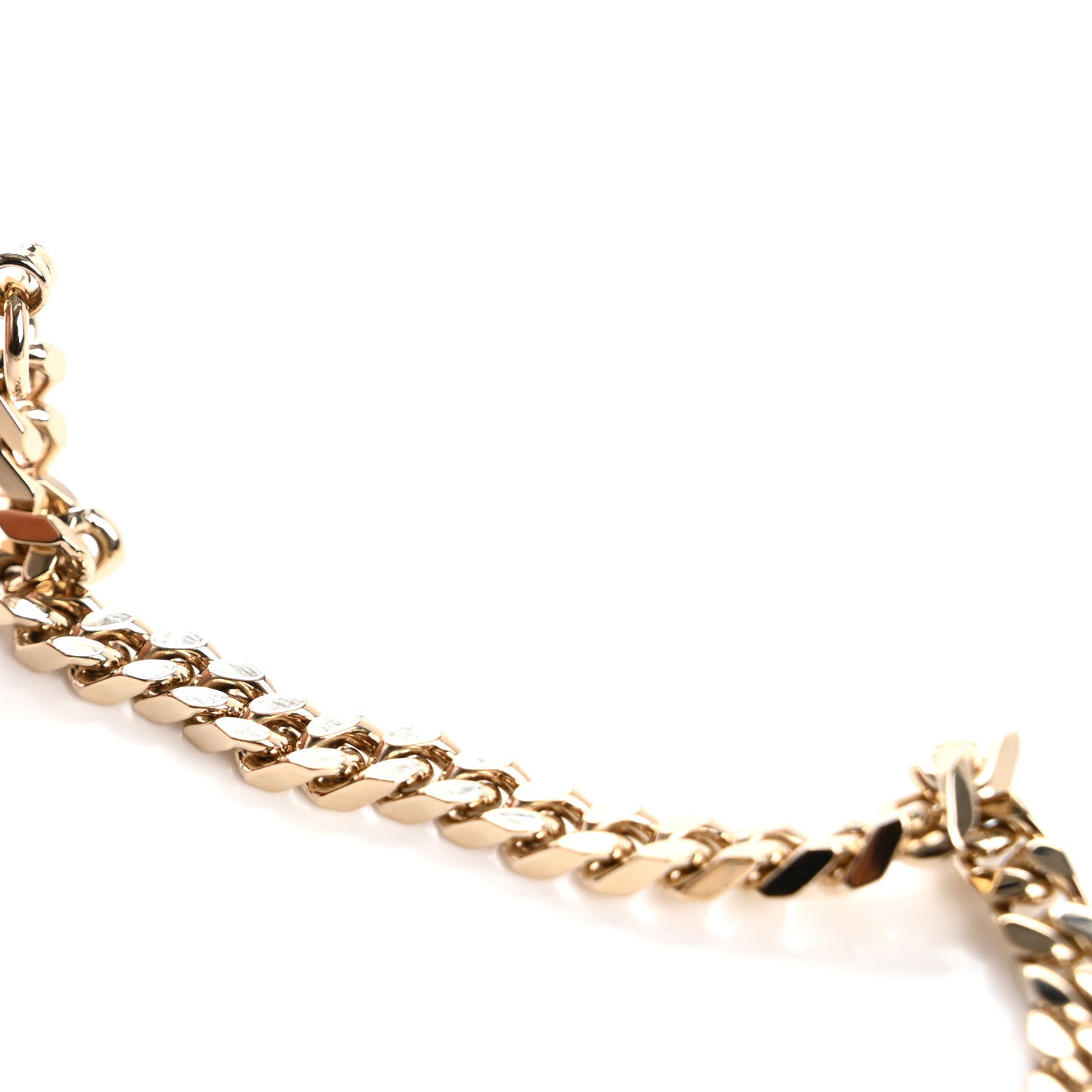 Chanel Crystal CC Chain Links Belt Gold Silver 3 of 4