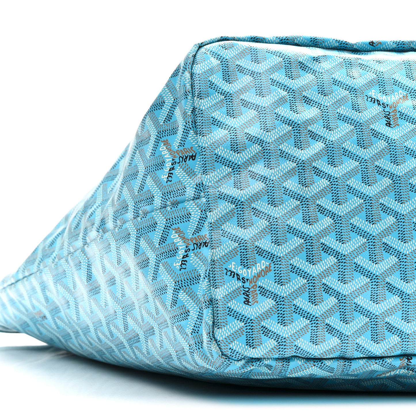 Goyardine Saint Louis GM Balise Beach Towel Set Turquoise