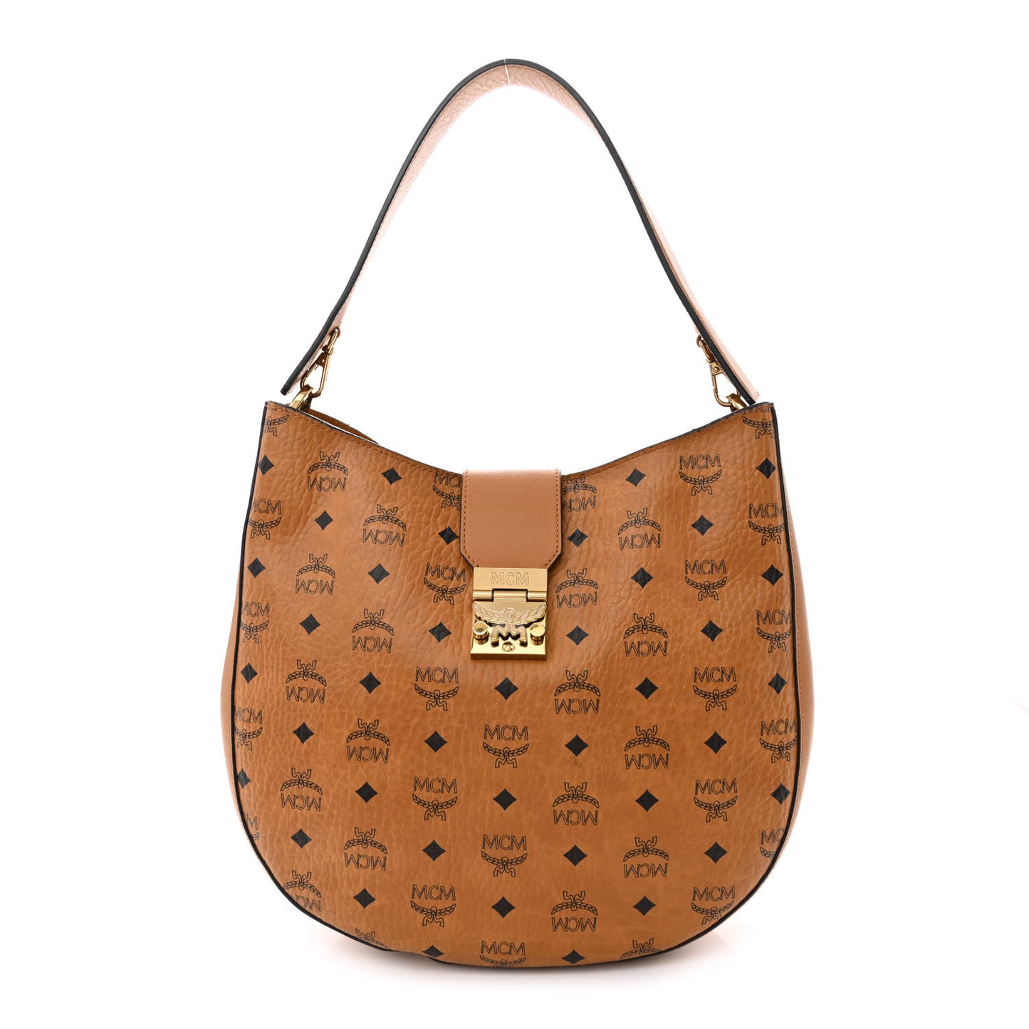 Visetos Large Patricia Hobo Cognac