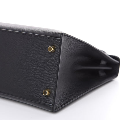 Hermes Epsom Kelly Sellier 28 Black 23 of 37