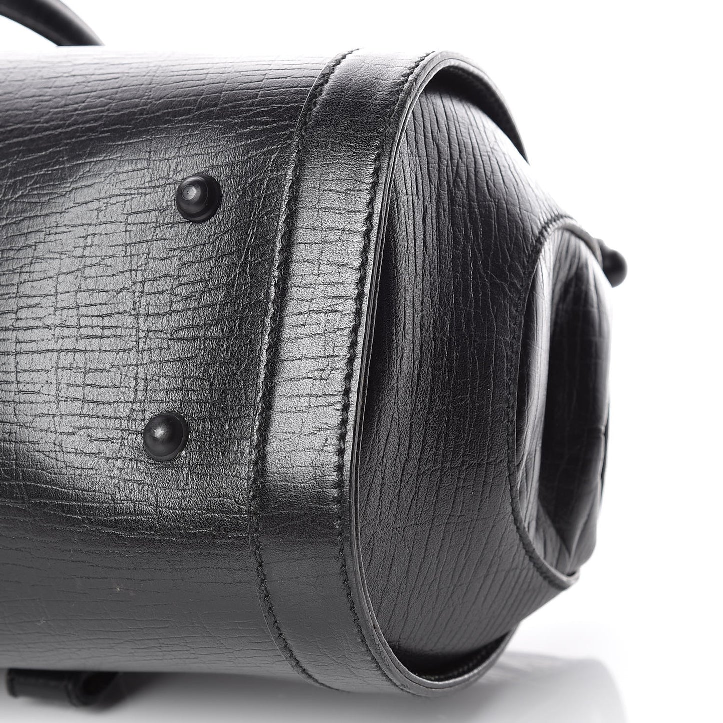 Calfskin Bamboo Bullet Black