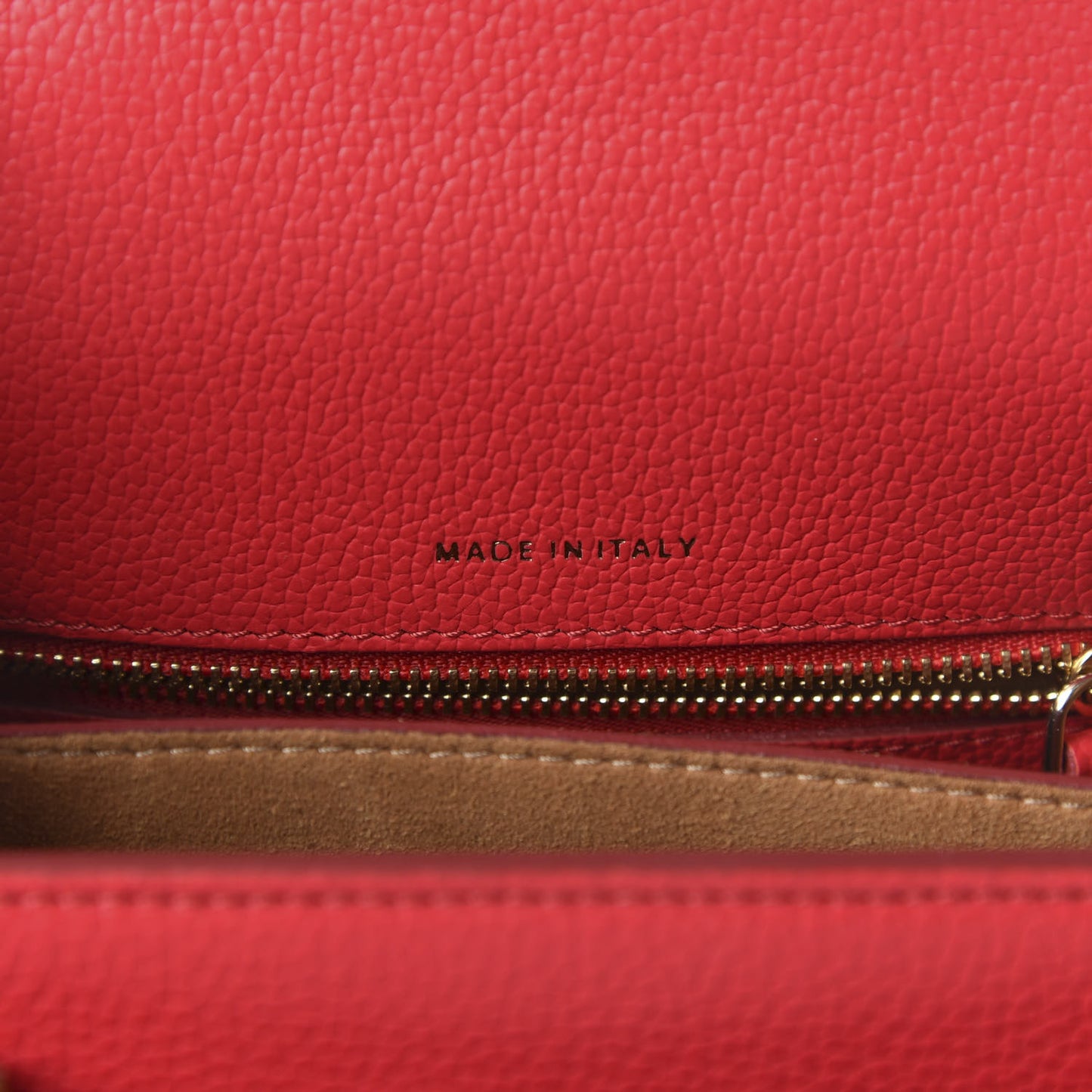 Calfskin Studded Mini Patricia Crossbody Bag Chinese Red
