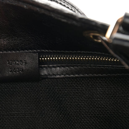 Gucci Crocodile Peggy Braided Tote Black 7 of 12