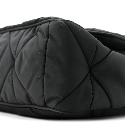 Prada Re-Nylon Quilted Padded Flap Shoulder Bag Black 11 of 14