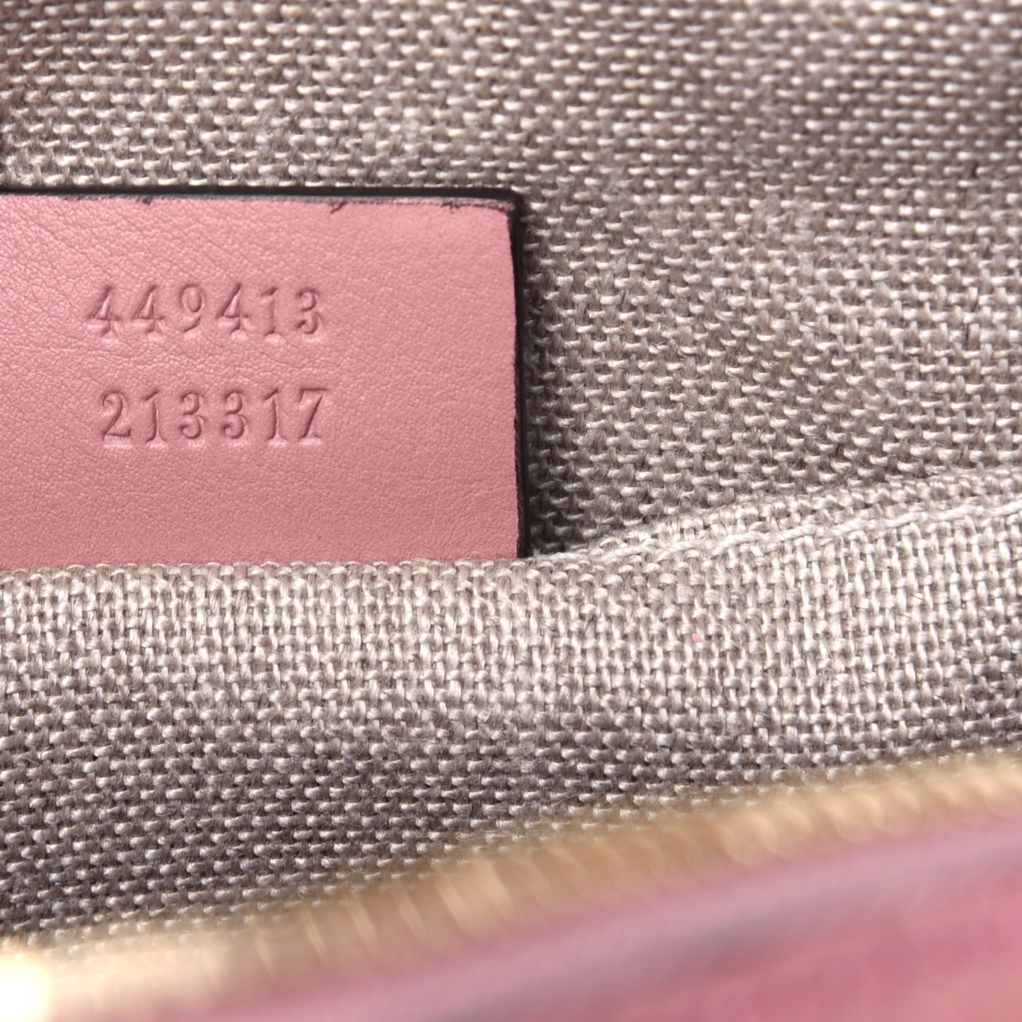 Soft Microguccissima Mini Bree Messenger Bag Soft Pink