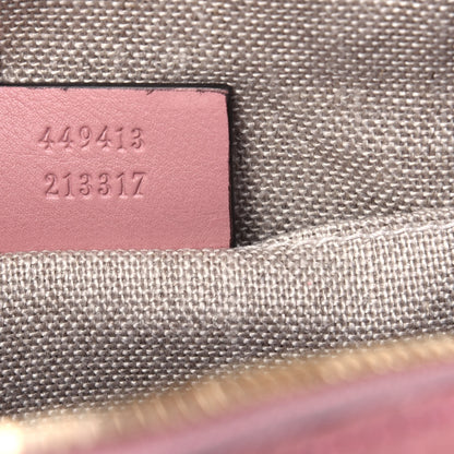 Gucci Soft Microguccissima Mini Bree Messenger Bag Soft Pink 7 of 14