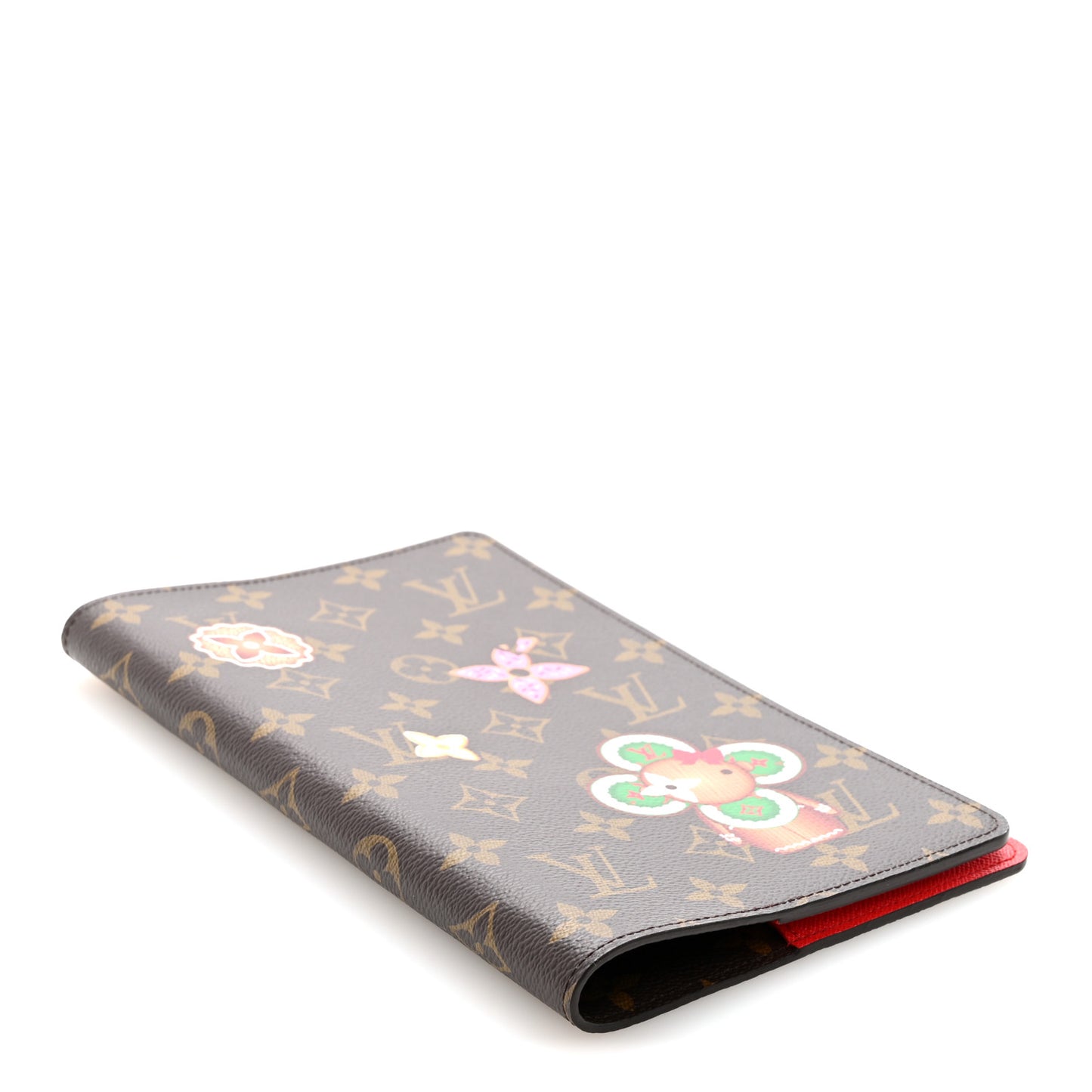 Monogram Emily Notebook Cover MM Coquelicot