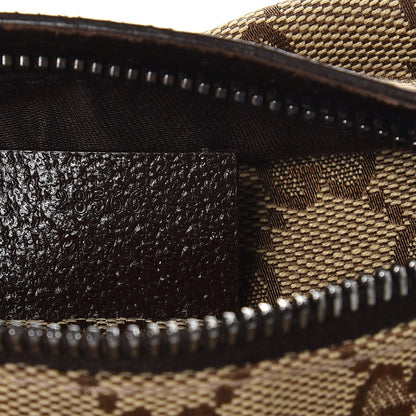 Gucci Monogram Web Belt Bag Dark Brown 9 of 11