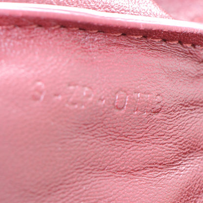 Celine Leather Pouch Clutch Bordeaux 7 of 8