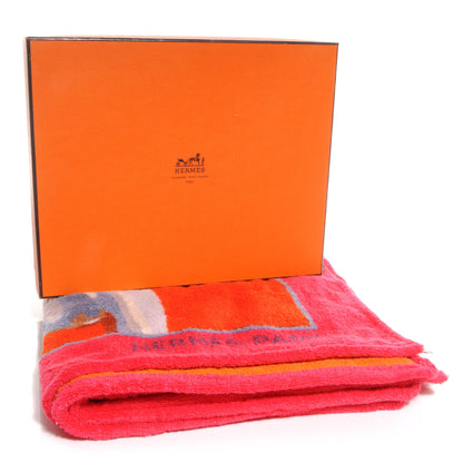Hermes Terry Cotton Chaine D'Ancre Printed Beach Towel 6 of 6