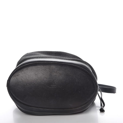 Hermes Barenia Crinoline Market Bag Black 10 of 11