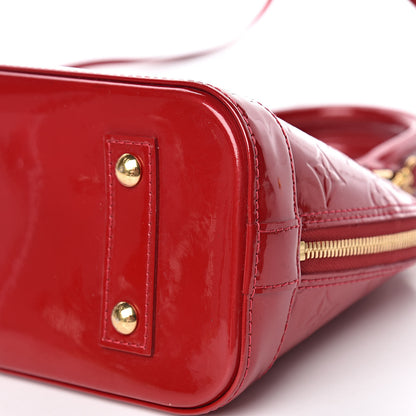 Louis Vuitton Vernis Alma BB Pomme D'Amour 12 of 12
