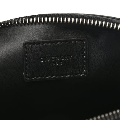 Givenchy Textured Coated Canvas Mad Love Tour Large Pouch Black 6 of 7