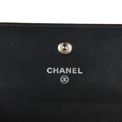 Chanel Patent Quilted Large Brilliant Flap Wallet Black 6 of 8