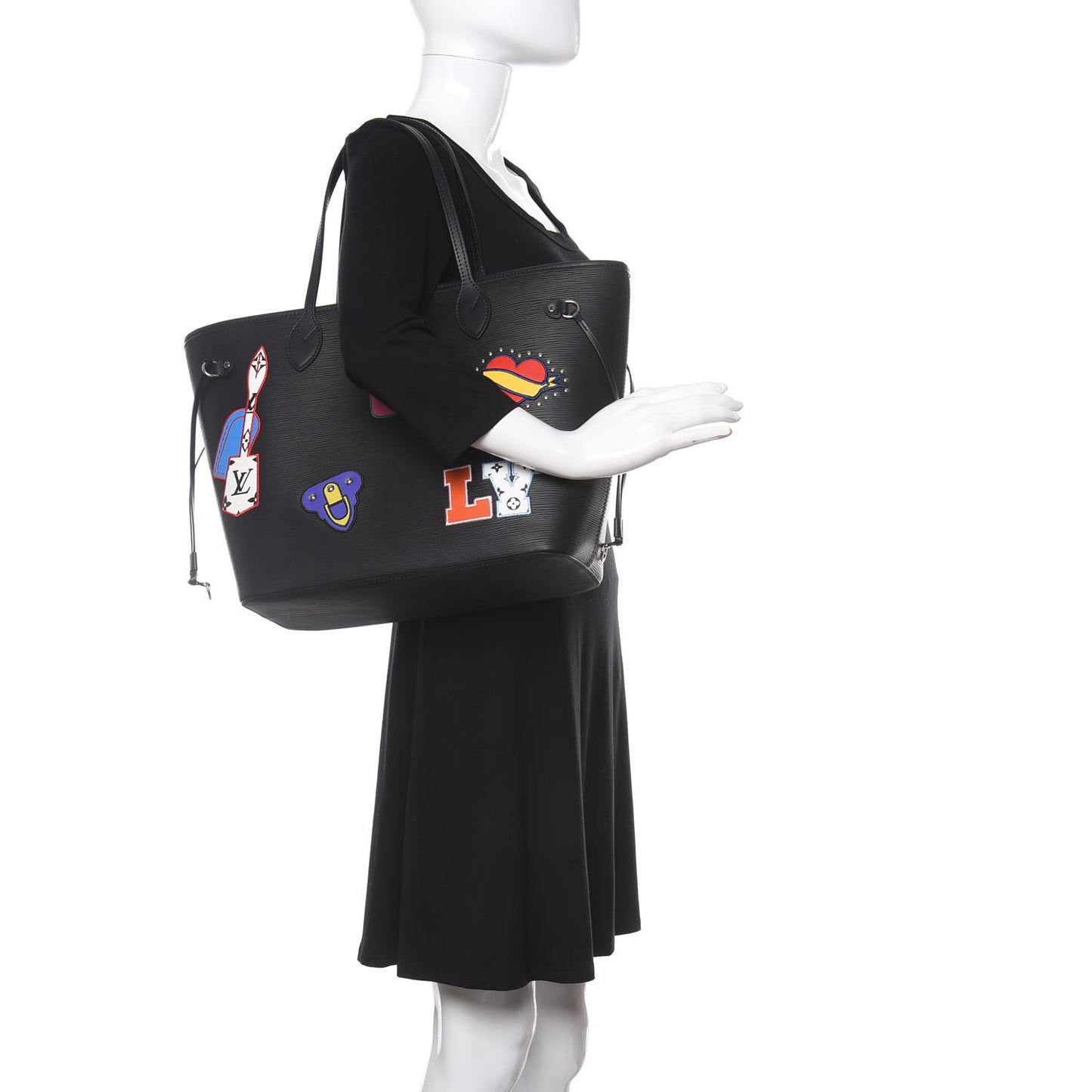 Epi Stickers Neverfull MM Black