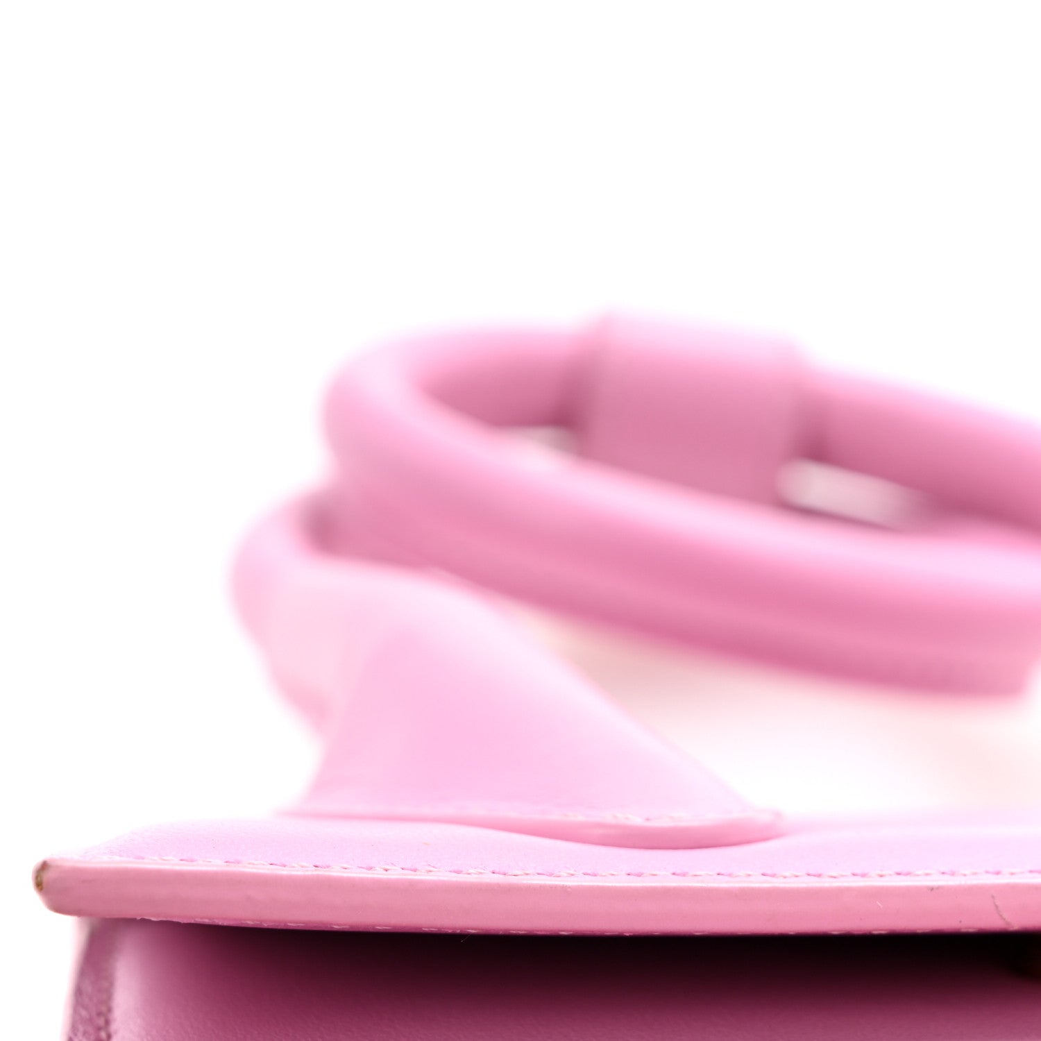 Jacquemus Smooth Calfskin Le Chiquito Noeud Light Pink 14 of 15