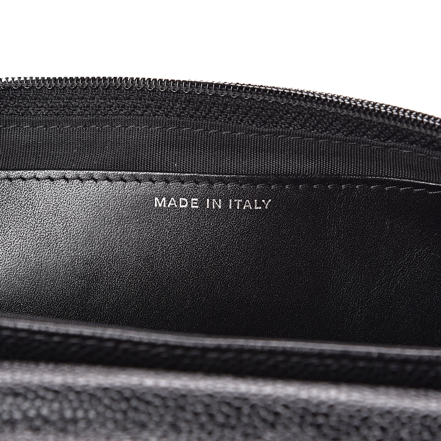 Caviar Half Moon Wallet On Chain WOC Black