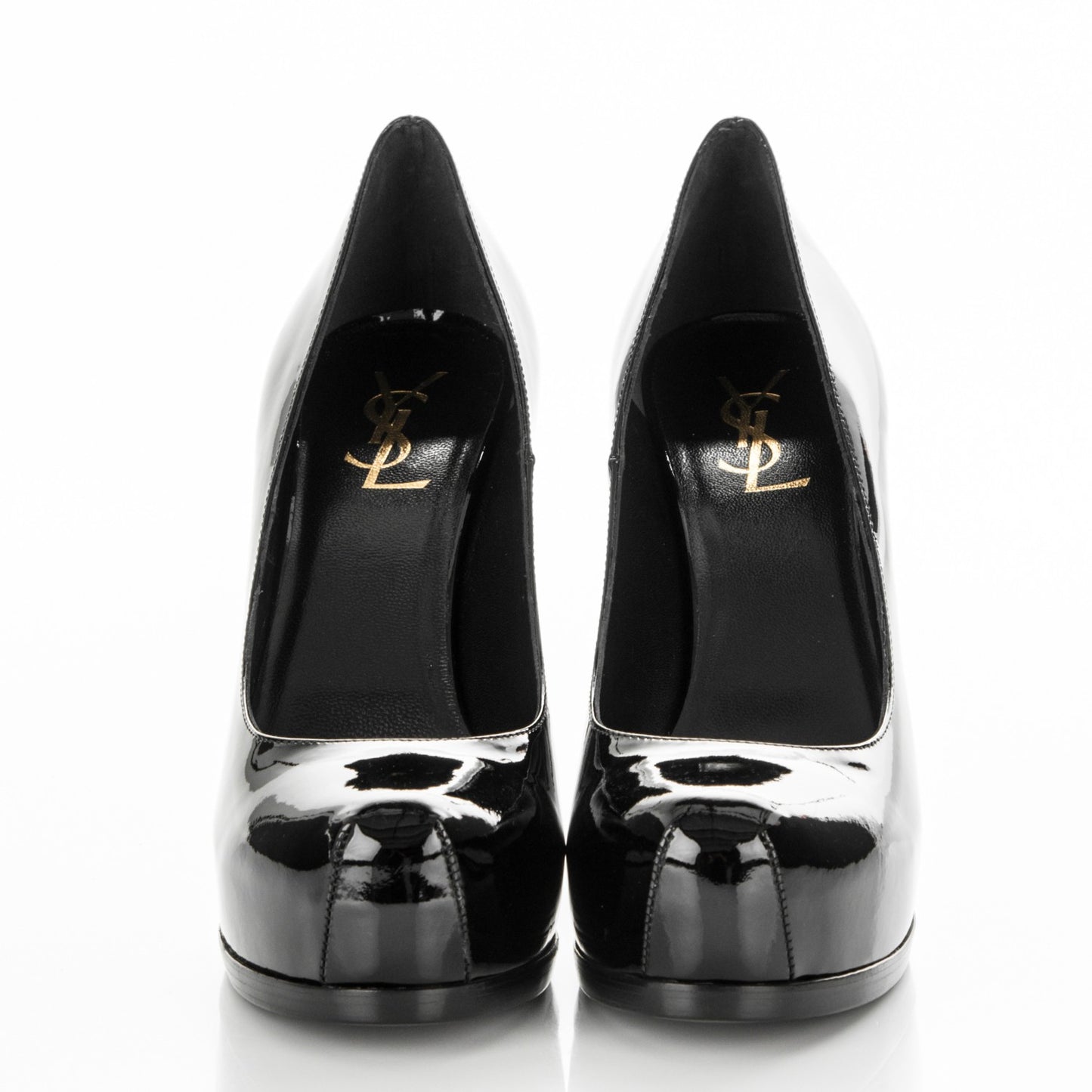 Vitello Vernice Tribtoo 80 Pumps 38.5 Black