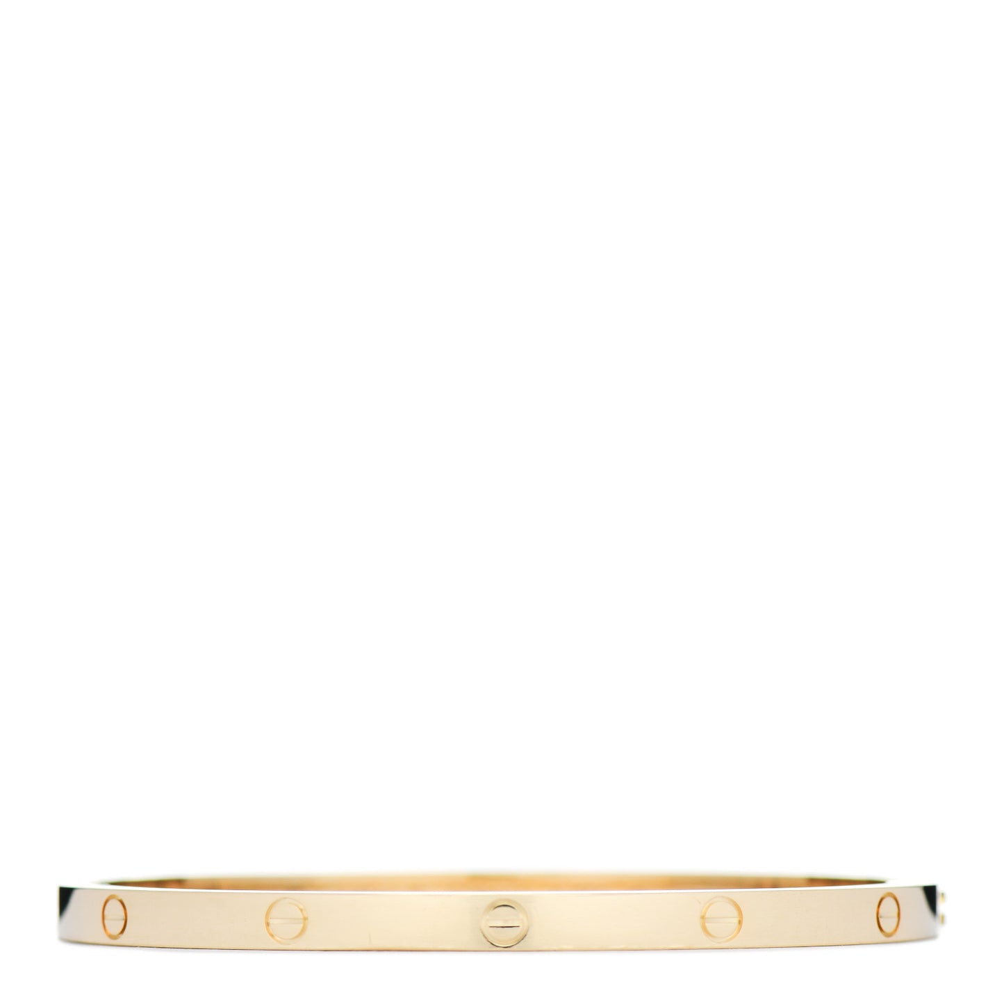 18K Yellow Gold Small LOVE Bracelet 16