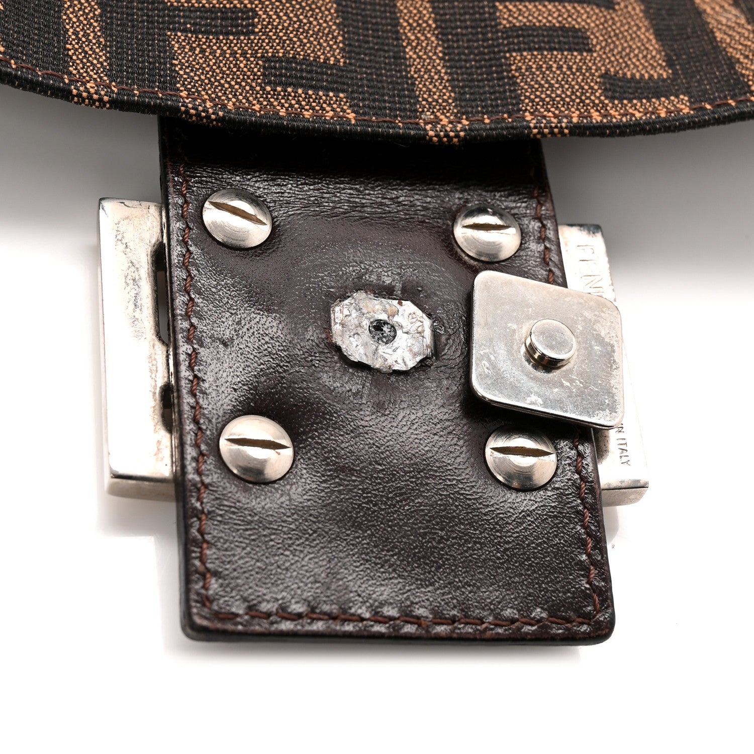 Fendi Zucca Baguette Tobacco 10 of 10