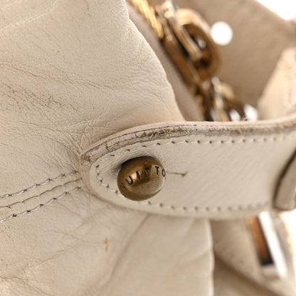Louis Vuitton Lambskin Riveting White 13 of 19