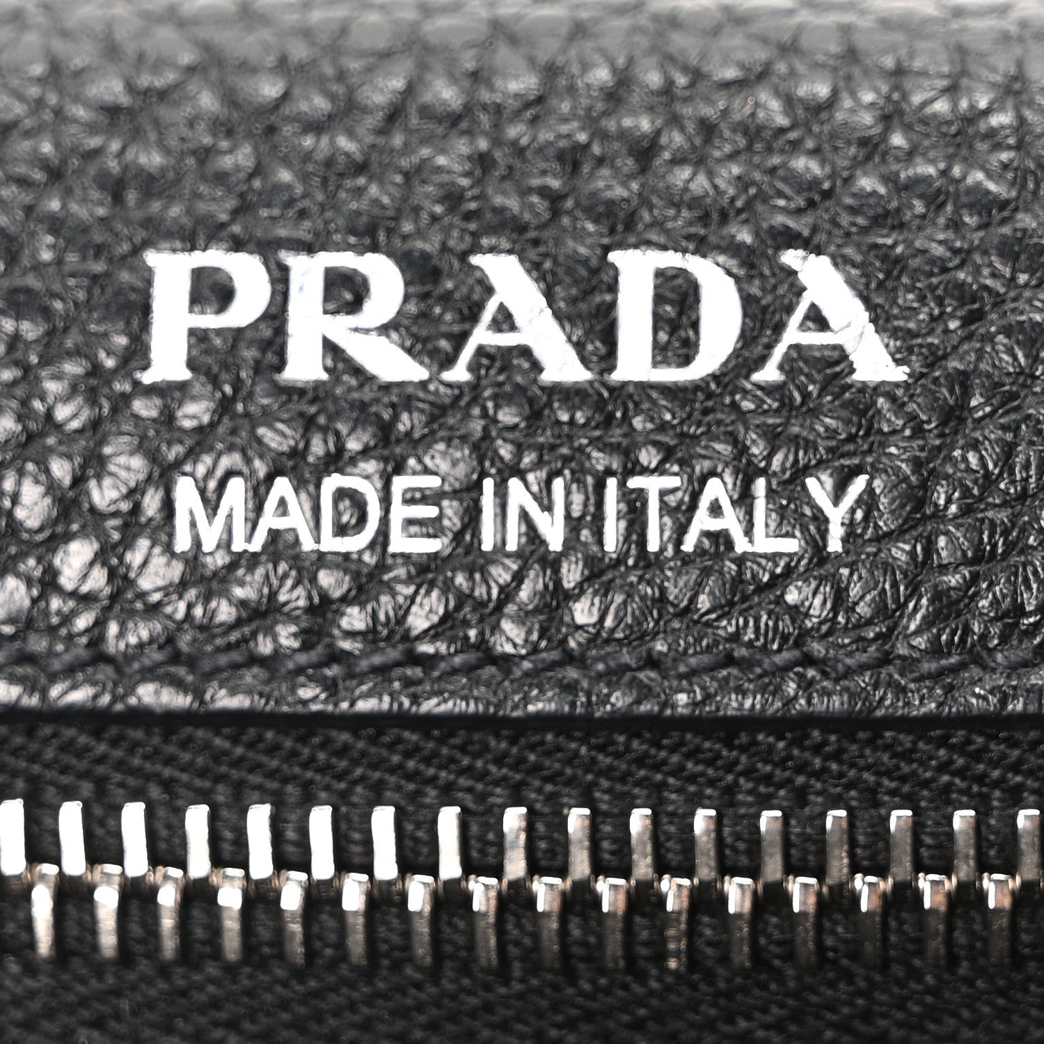 Prada Vitello Daino Flap Crossbody Bag Black 6 of 10
