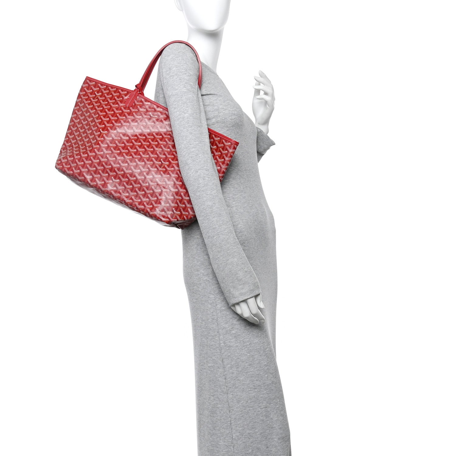 Goyard Goyardine Saint Louis PM Red 2 of 13