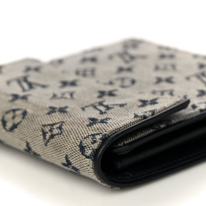 Louis Vuitton Mini Monogram Compact Wallet Blue 12 of 29