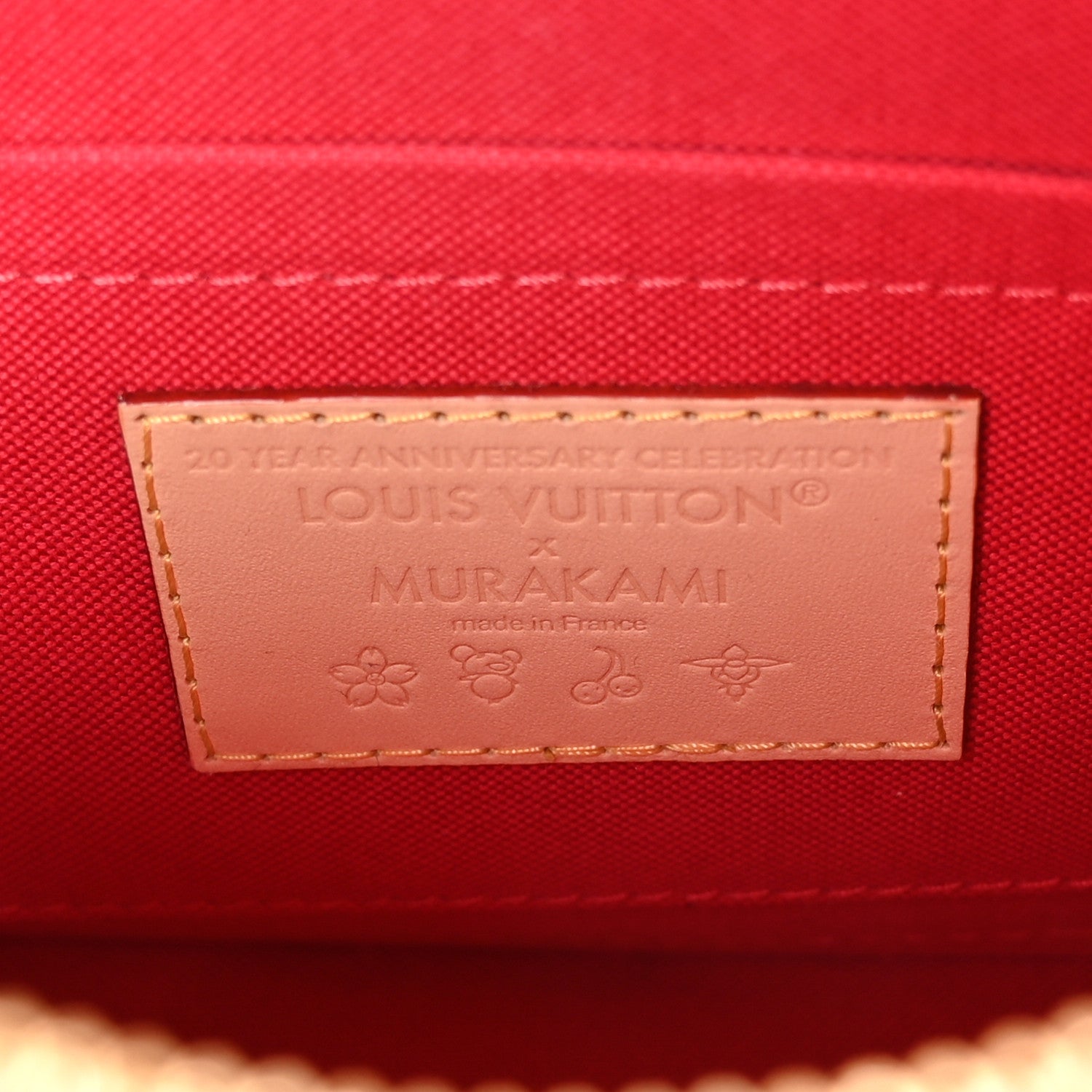 Louis Vuitton LV X TM Monogram Cerises Alma BB White 6 of 10