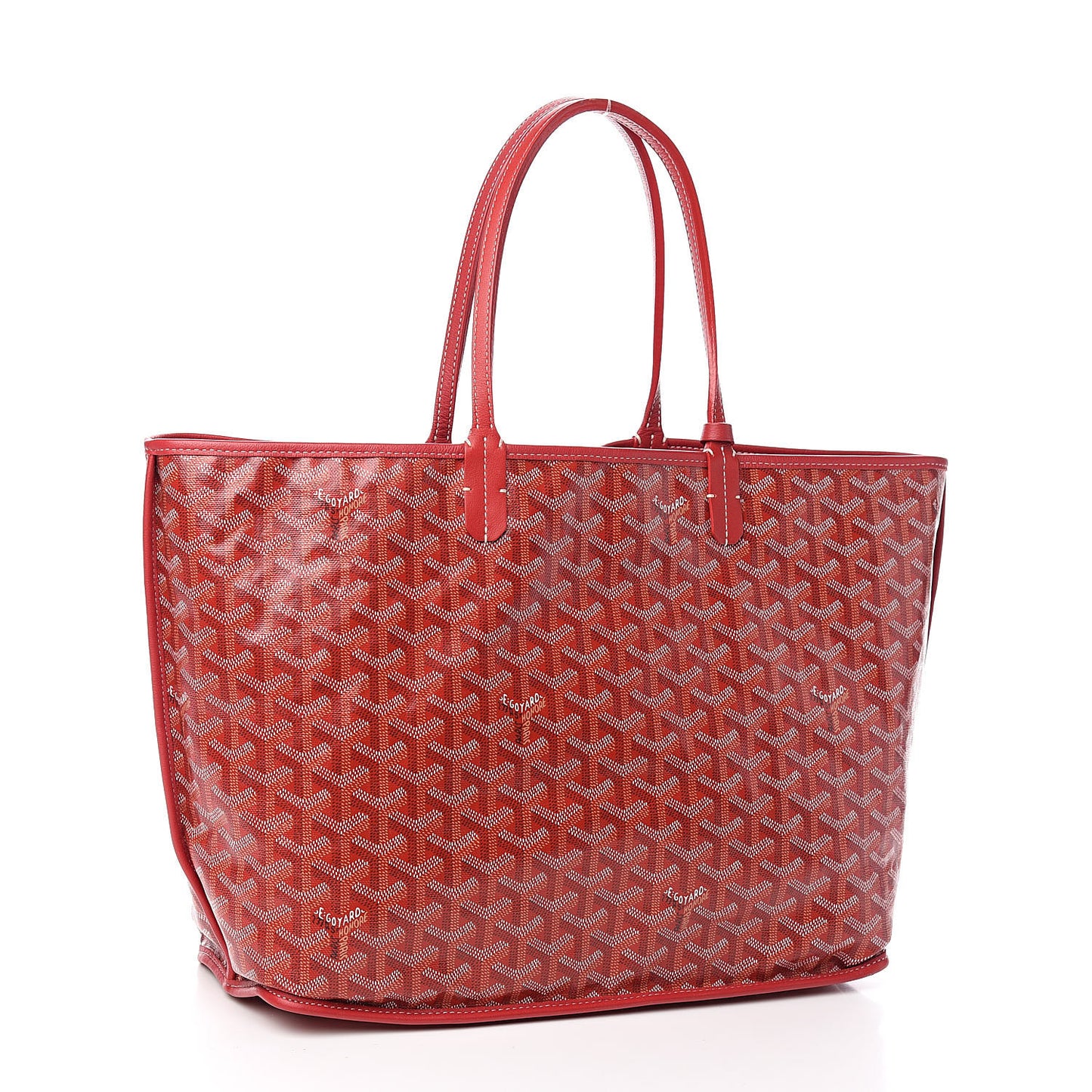 Goyardine Reversible Anjou PM Red
