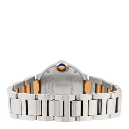 Cartier Stainless Steel 18K Yellow Gold 28mm Ballon Bleu De Cartier Quartz Watch 3 of 4