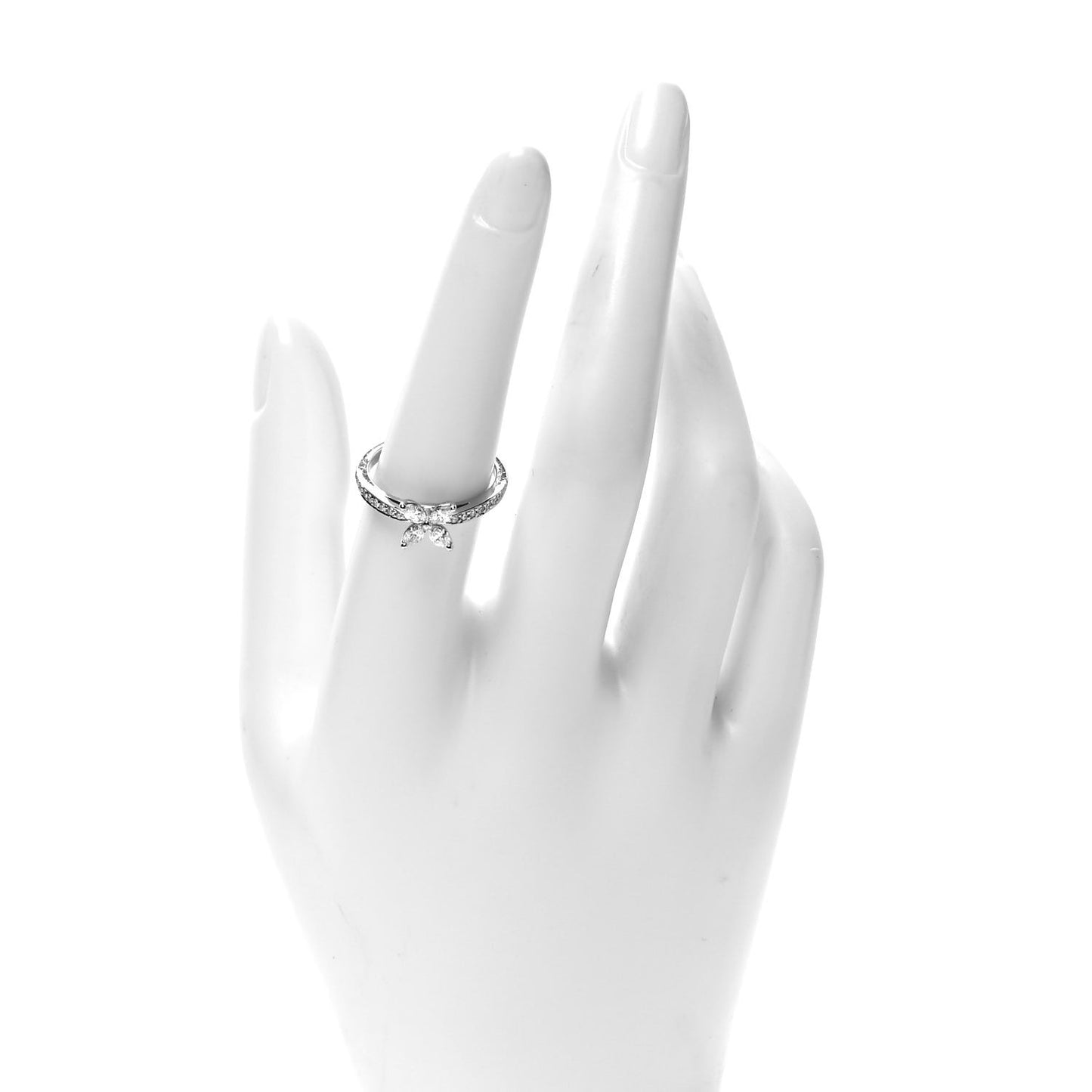 Platinum Diamond .44ctw Victoria Ring 54 7