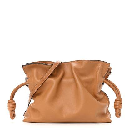 Loewe Calfskin Mini Flamenco Knot Clutch Warm Desert 1 of 10