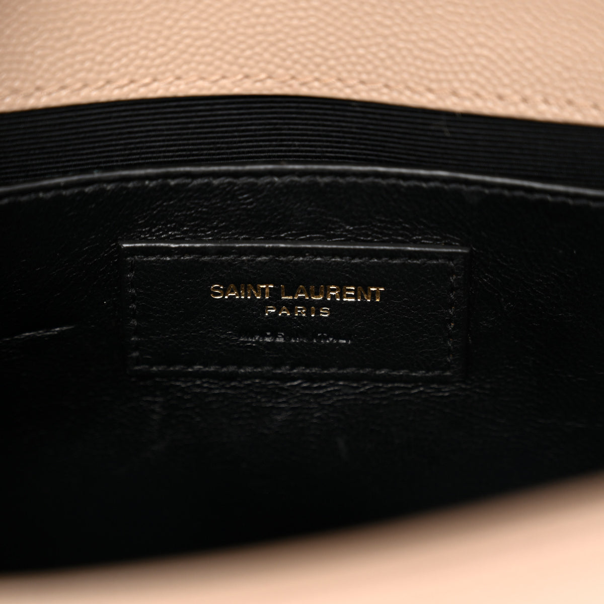Grain De Poudre Small Monogram Kate Satchel Dark Beige