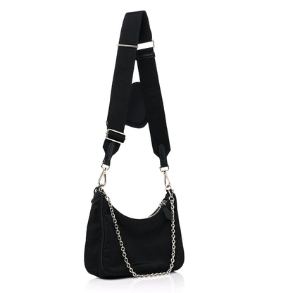 Prada Nylon Re-Edition 2005 Shoulder Bag Black 3 of 8