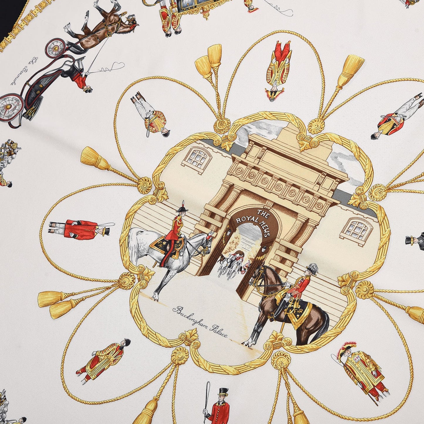 Silk The Royal Mews Scarf 90