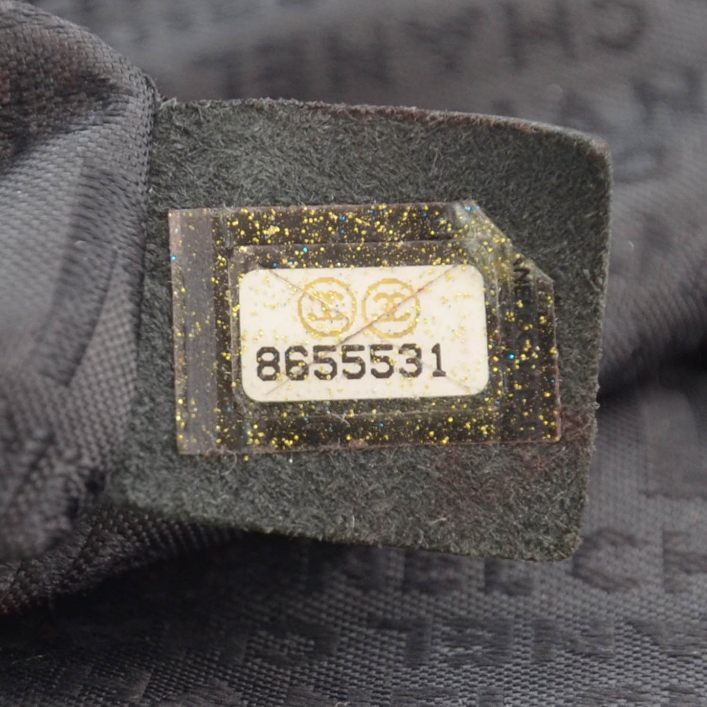 Lambskin Camellia Handbag Black