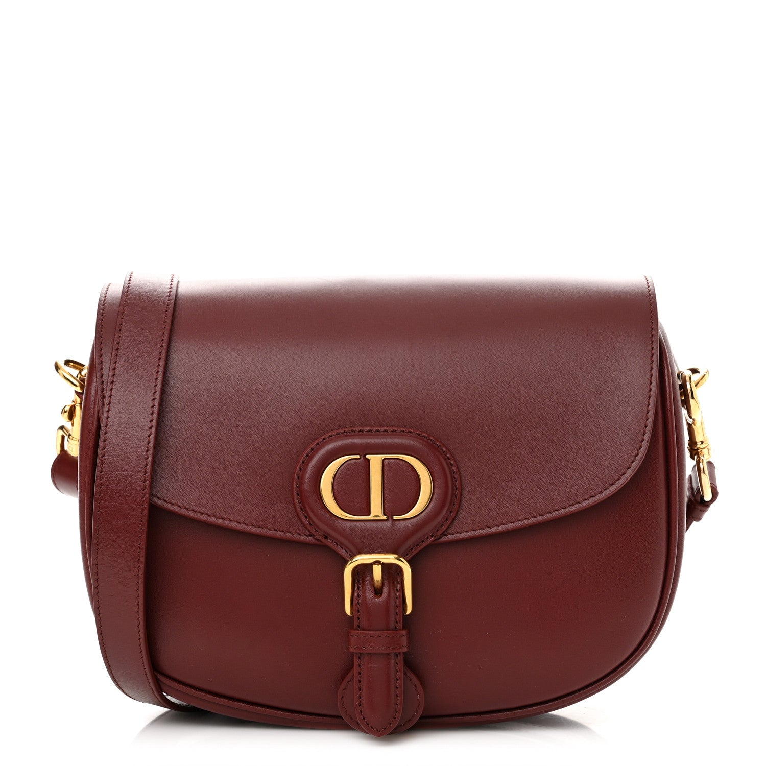 Christian Dior Box Calfskin Medium Bobby Flap Red Bricks 1 of 10