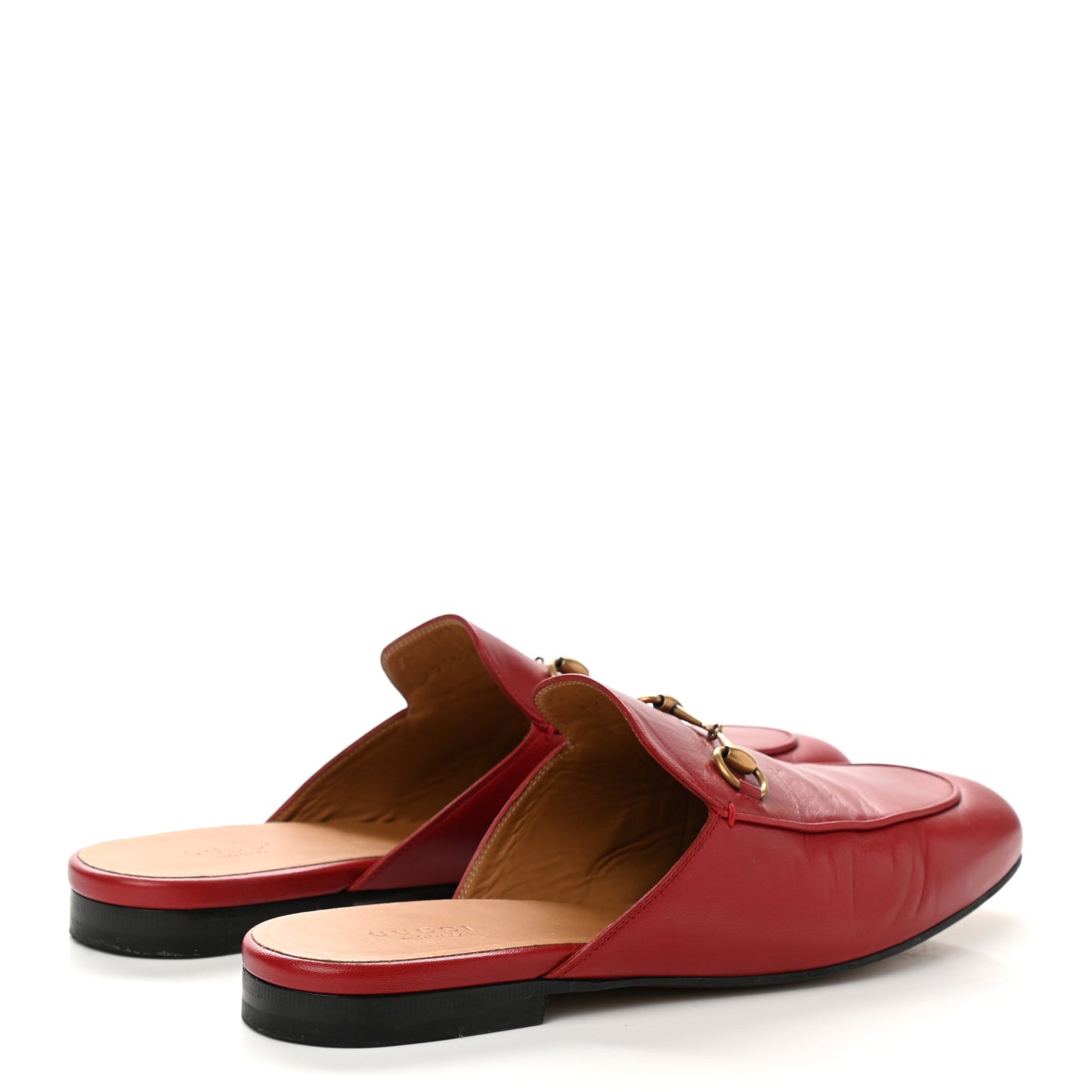 Malaga Kid Womens Princetown Slippers 40 Hibiscus Red