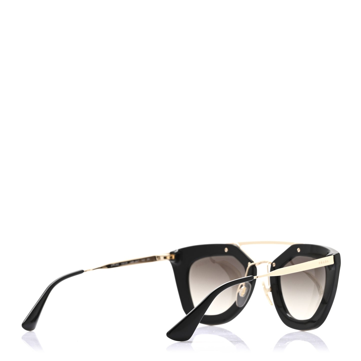 Acetate Cinema Sunglasses SPR 09Q Black