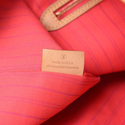 Louis Vuitton Damier Azur Delightful MM Pink 7 of 16