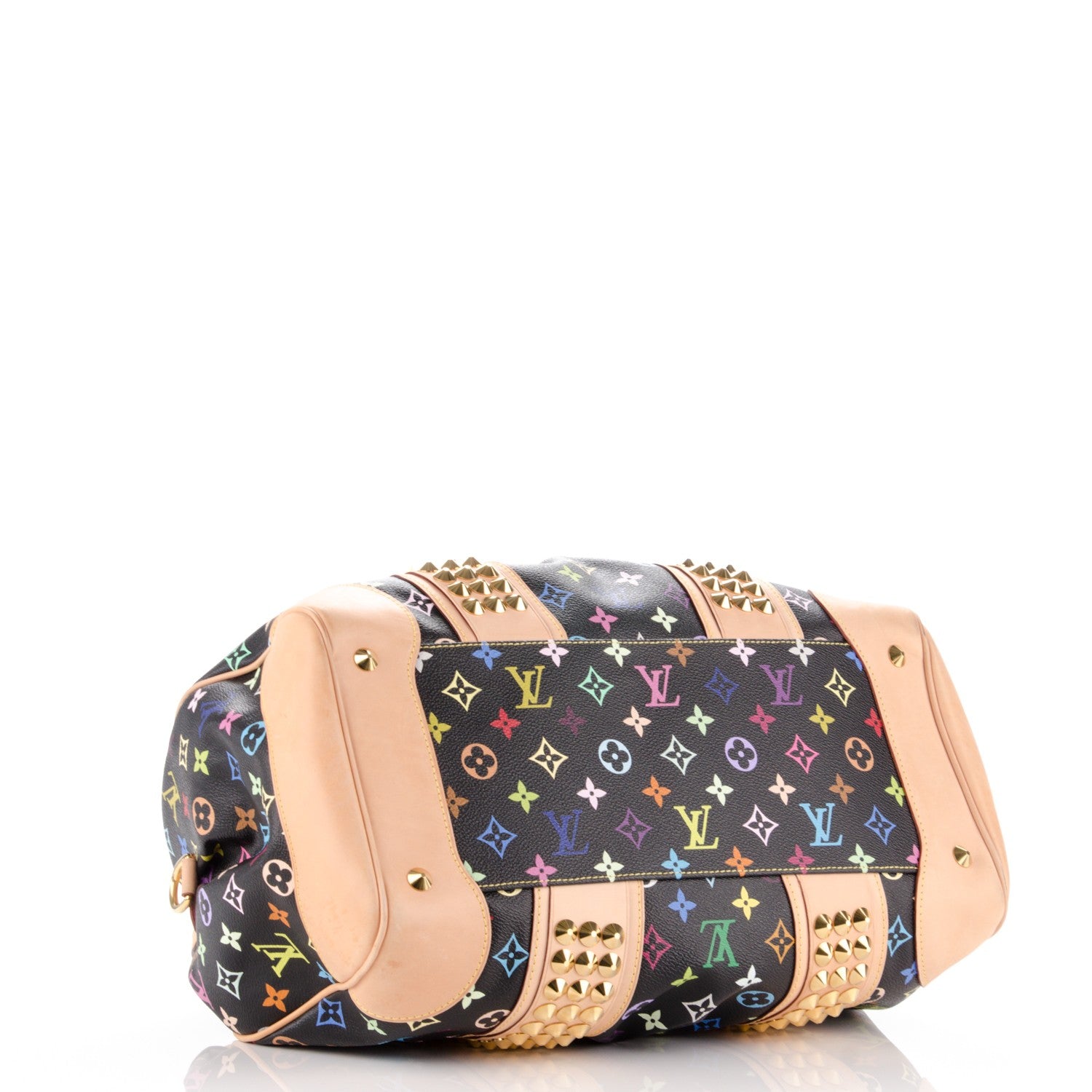 Louis Vuitton Monogram Multicolor Courtney GM Black 4 of 9