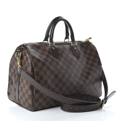 Louis Vuitton Damier Ebene Speedy Bandouliere 35 4 of 11