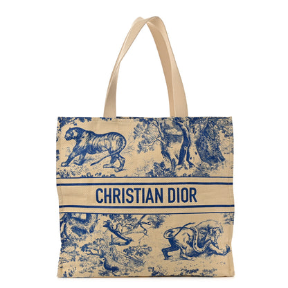 Christian Dior Straw Dioriviera Tote Beige 1 of 9