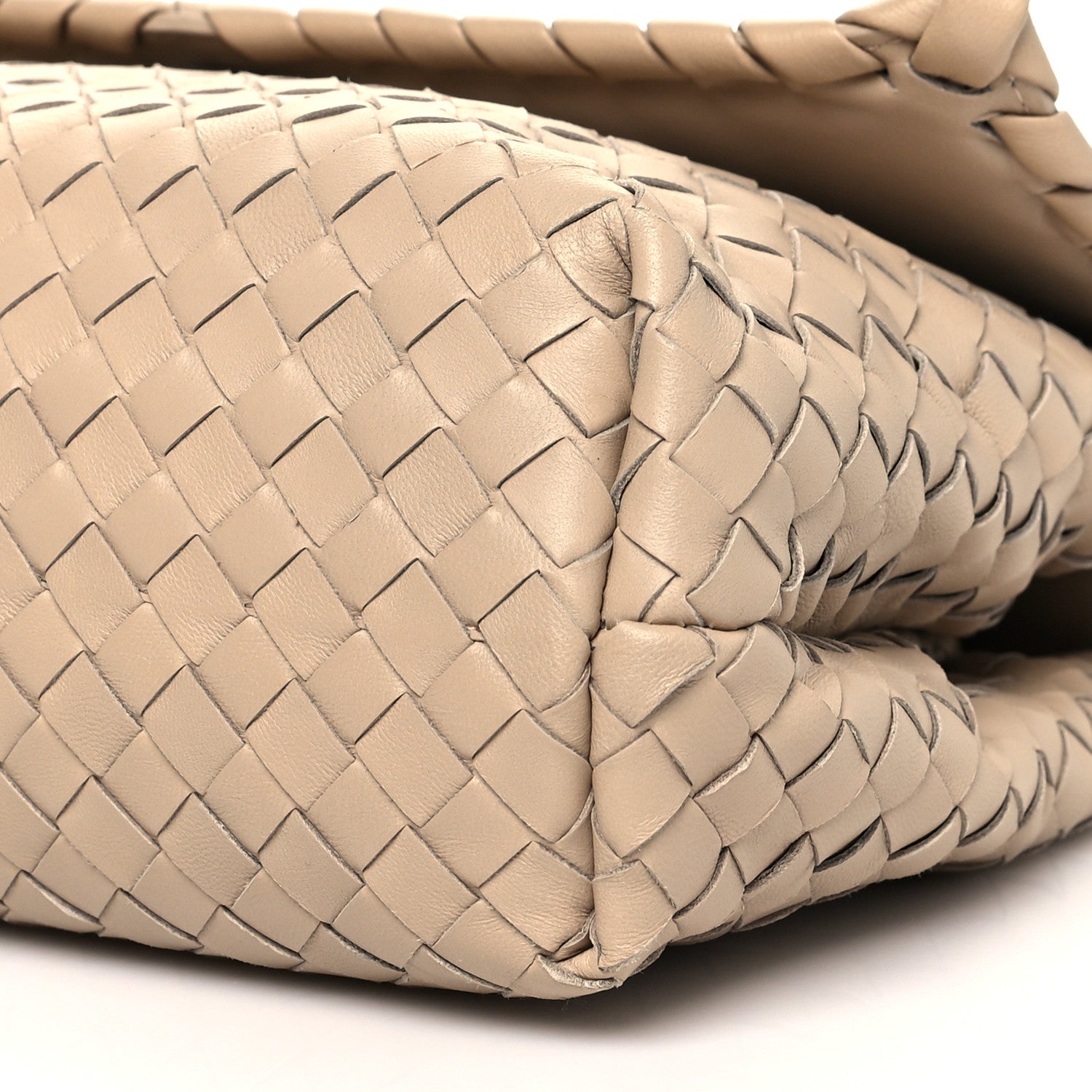 Bottega Veneta Nappa Intrecciato Small Olimpia Shoulder Bag Mink 9 of 9