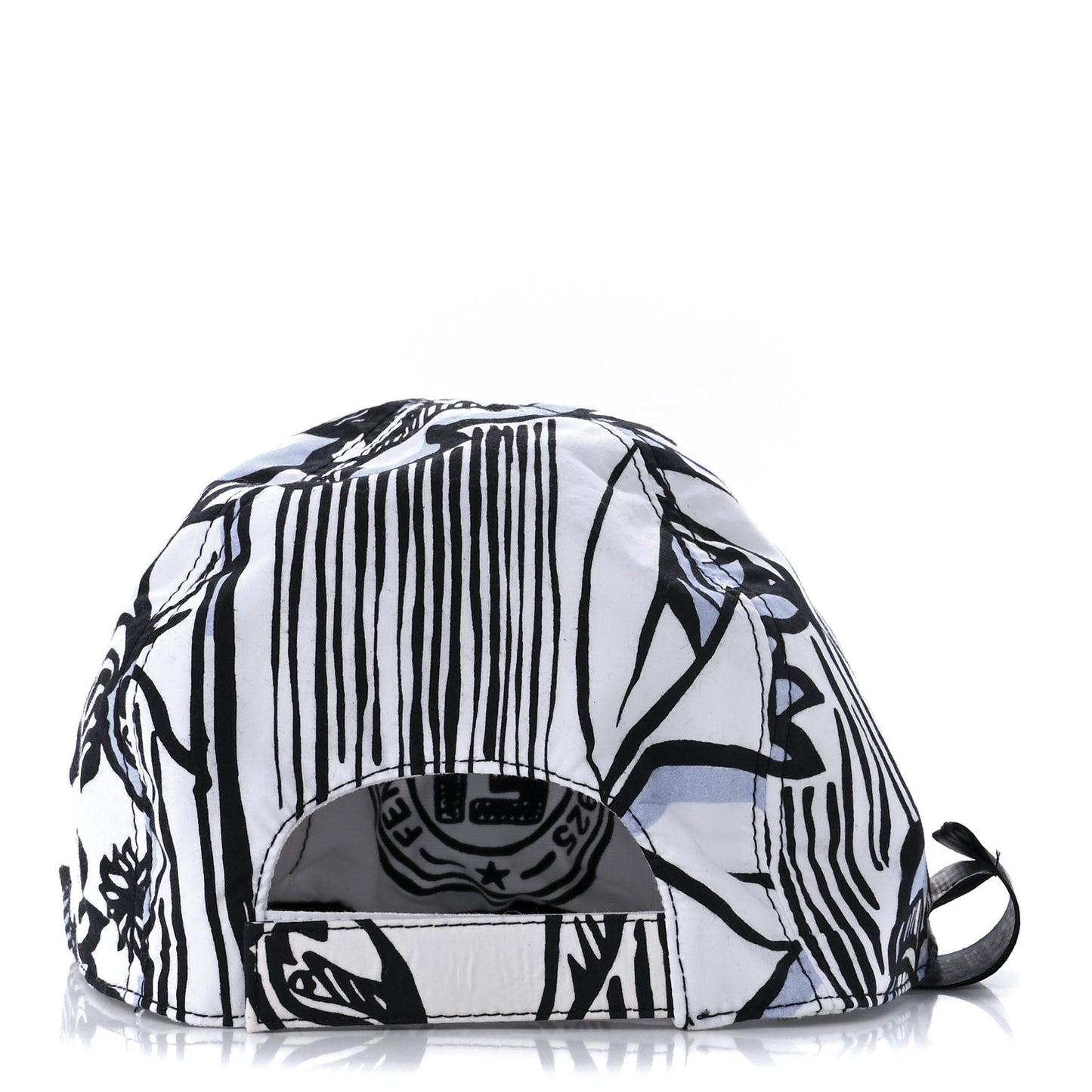 X JOSHUA VIDES Canvas Reversible Baseball Hat White Black