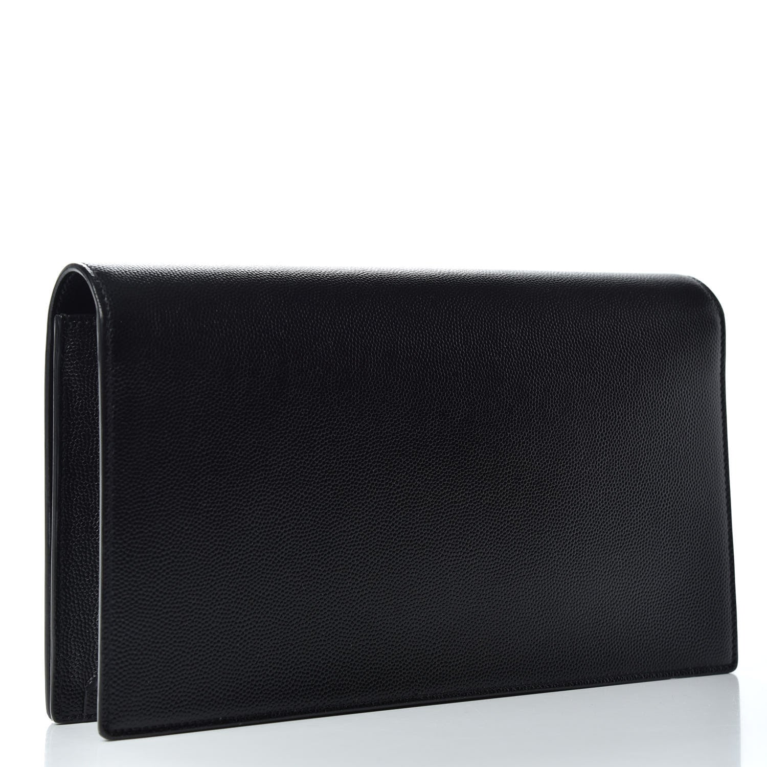 Saint Laurent Grain De Poudre Classic Monogram Kate Clutch Black 3 of 7