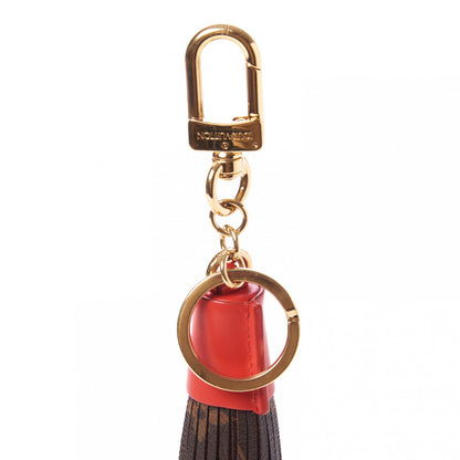Louis Vuitton Monogram Tassel Bag Charm Red 4 of 5